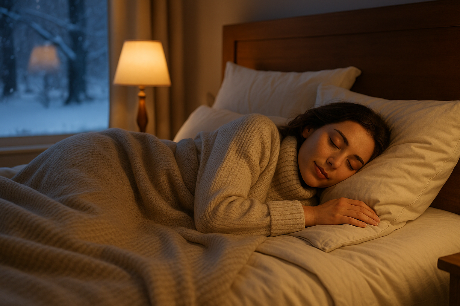 Consejos para dormir mejor en los días más fríos