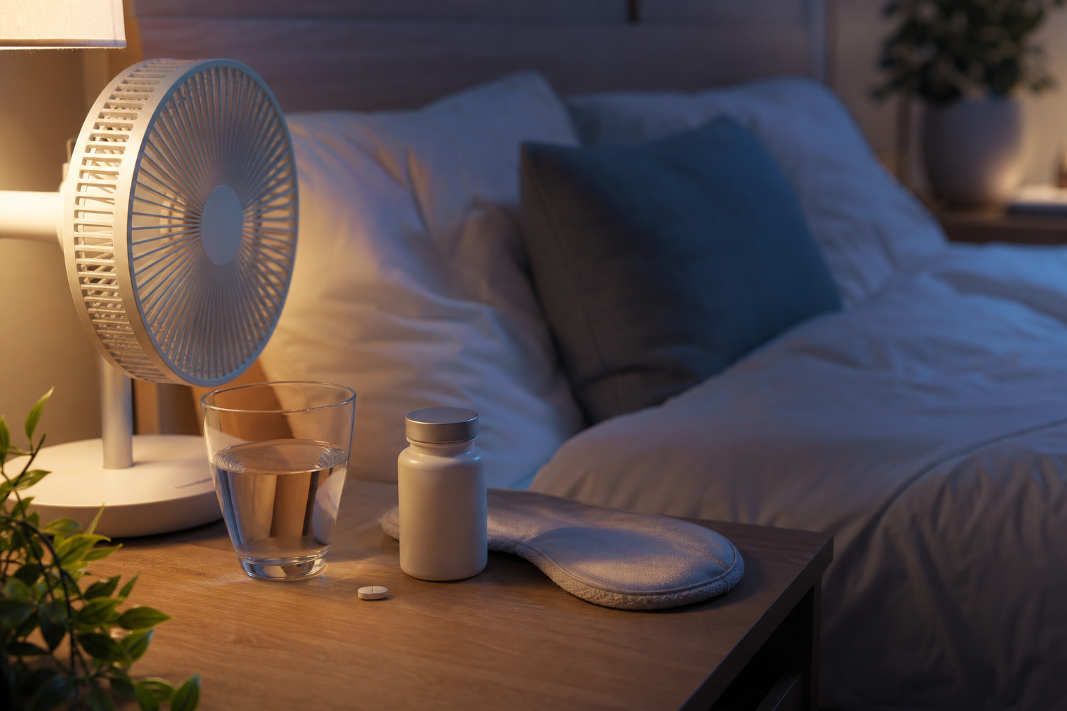 Imagen profesional relacionada con cómo dormir bien en noches de calor: guía práctica desde tu farmacia para el verano